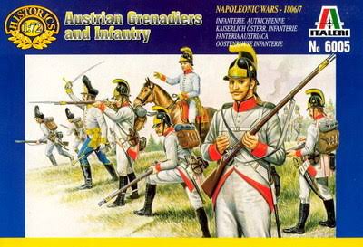 Italeri 1:72 6005 Austrian Grenadiers and Infantry Vintage Box