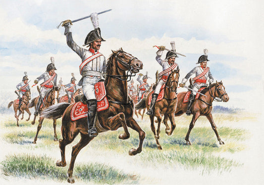 Italeri 1:72 6007 Prussian Cuirassiers Vintage Box