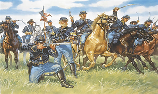 Italeri 1:72 6013 Union Cavalry Vintage Box