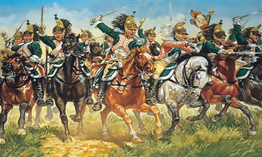 Italeri 1:72 6015 FRENCH DRAGOONS (NAP. WARS) Vintage Box