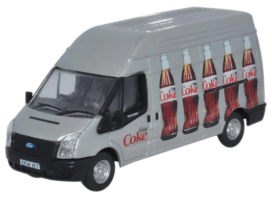 Oxford Diecast Ford Transit LWB High Roof Diet Coke (Bottles) - 1:76 S - Chester Model Centre