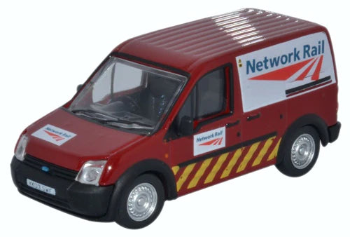 Oxford Diecast Ford Transit Connect Network Rail Jarvis - Chester Model Centre