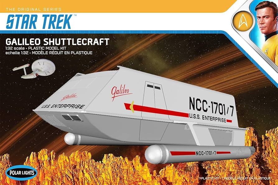 Polar Lights Star Trek Original Series Galileo Shuttlecraft - Chester Model Centre