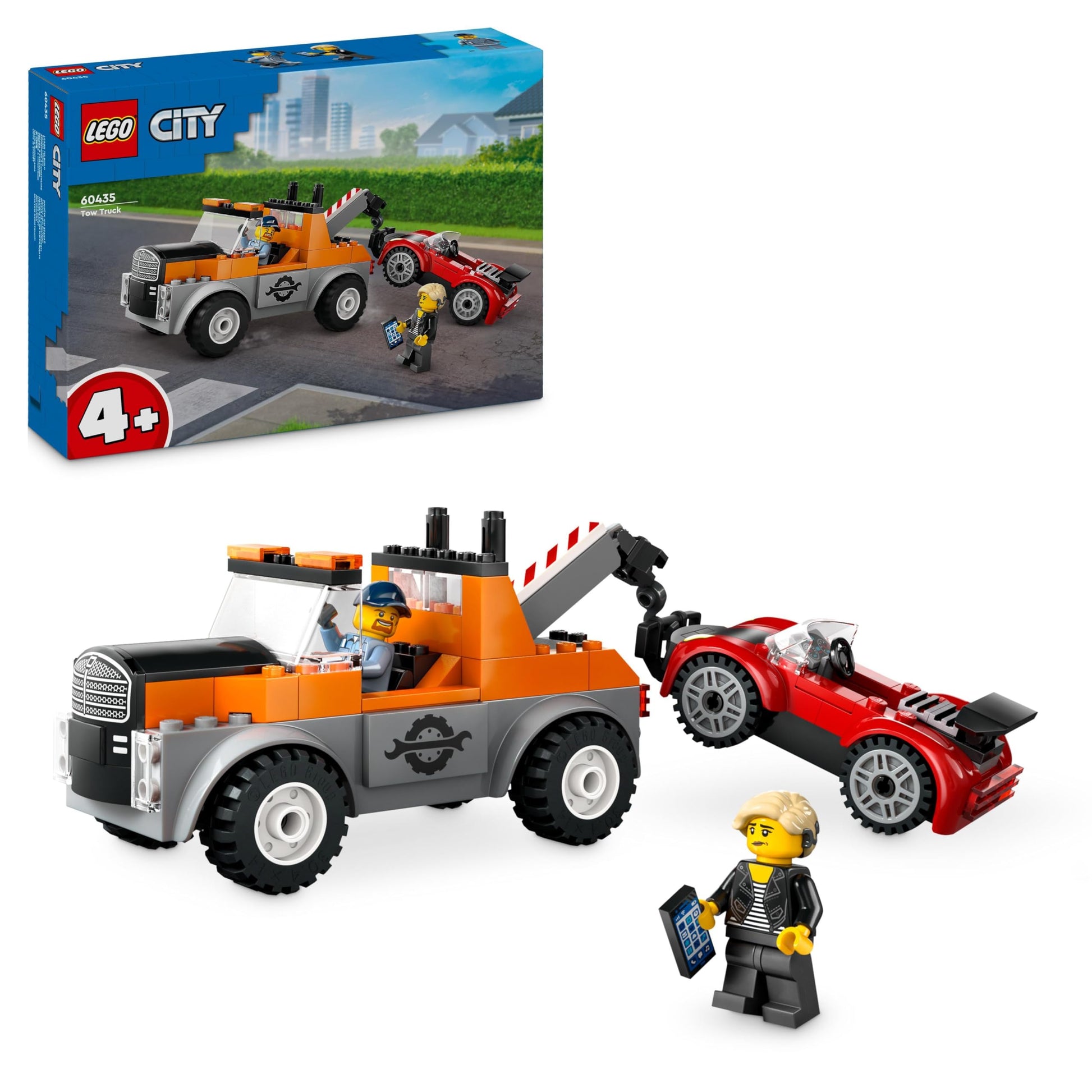 LEGO 60435 Tow Truck and Sports Car Repair - Chester Model Centre