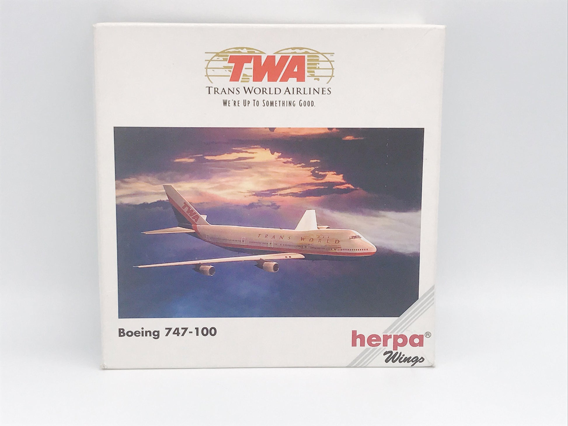 Herpa Wings 1:500 Trans World Airlines Boeing 747-200 502504 - Chester Model Centre