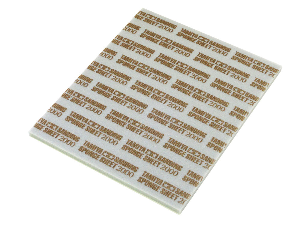 Tamiya 87170 Sanding Sponge Sheet 2000 Grit - Chester Model Centre