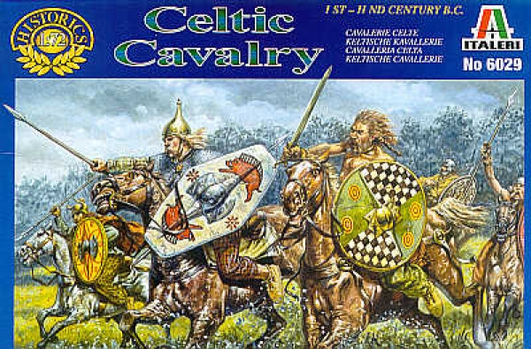 Italeri 1:72 6029 Celtic Cavalry Vintage Box