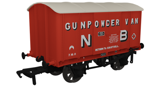 Rapido 908027 OO Gauge North British Railway Gunpowder Van No.65410 - Chester Model Centre