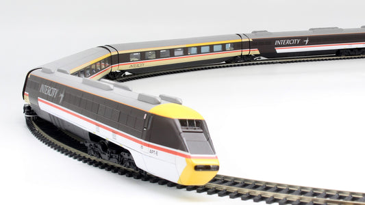 SALE - Rapido Trains 924505 OO Gauge APT-E 4 Car Train Pack Intercity Swallow Livery (DCC Sound) - Chester Model Centre