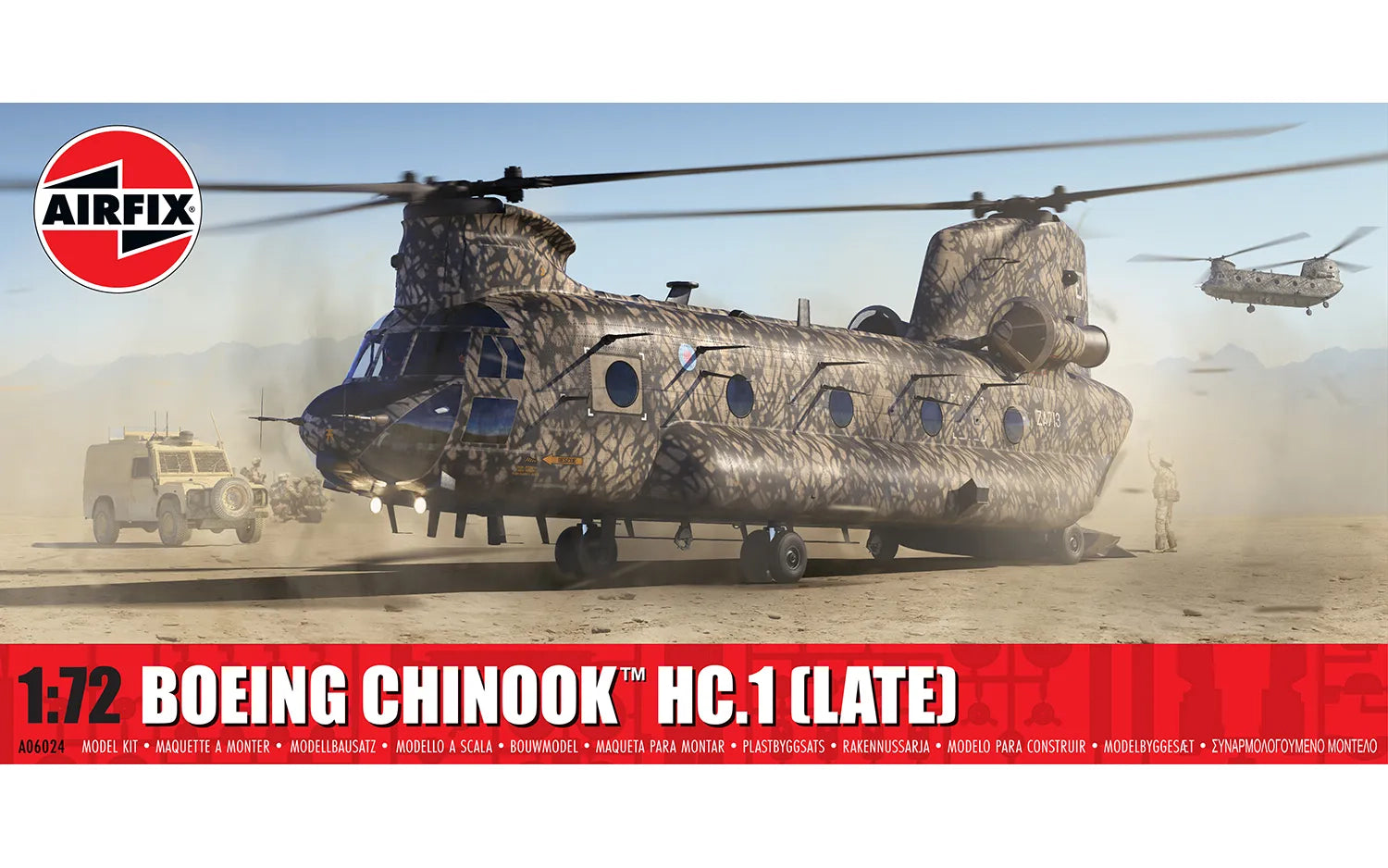Airfix A06024 1:72 Boeing Chinook HC.1 (Late) - Chester Model Centre