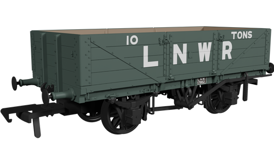 Rapido LNWR D84 4-Plank Open – No.17882 LNWR Grey - Chester Model Centre