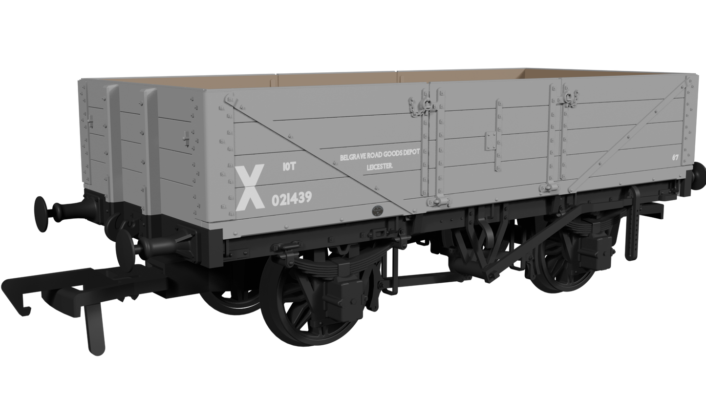 Rapido  LNWR D84 4-Plank Open – No.021439 BR Departmental - Chester Model Centre
