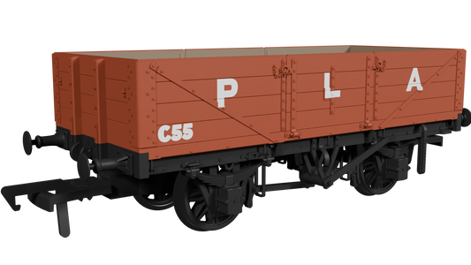 Rapido LNWR D84 4-Plank Open – No.C55 PLA - Chester Model Centre