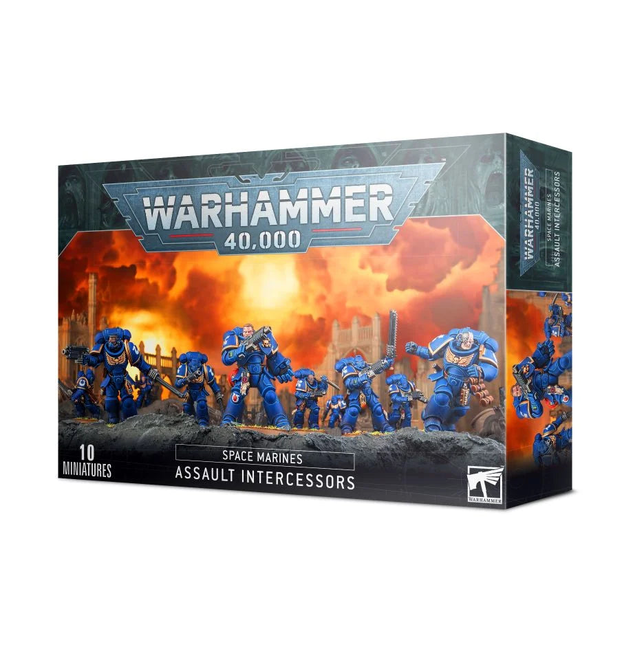 Space Marine Assault Intercessors - Chester Model Centre