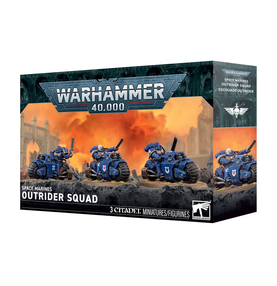 Space Marines Outrider Squad - Chester Model Centre
