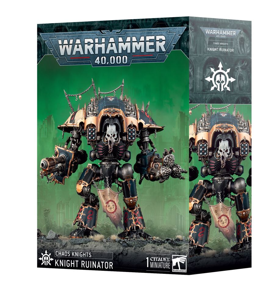 Chaos Knights: Knight Ruinator Pre-Order Release 21st June 2025 (Copy) - Chester Model Centre
