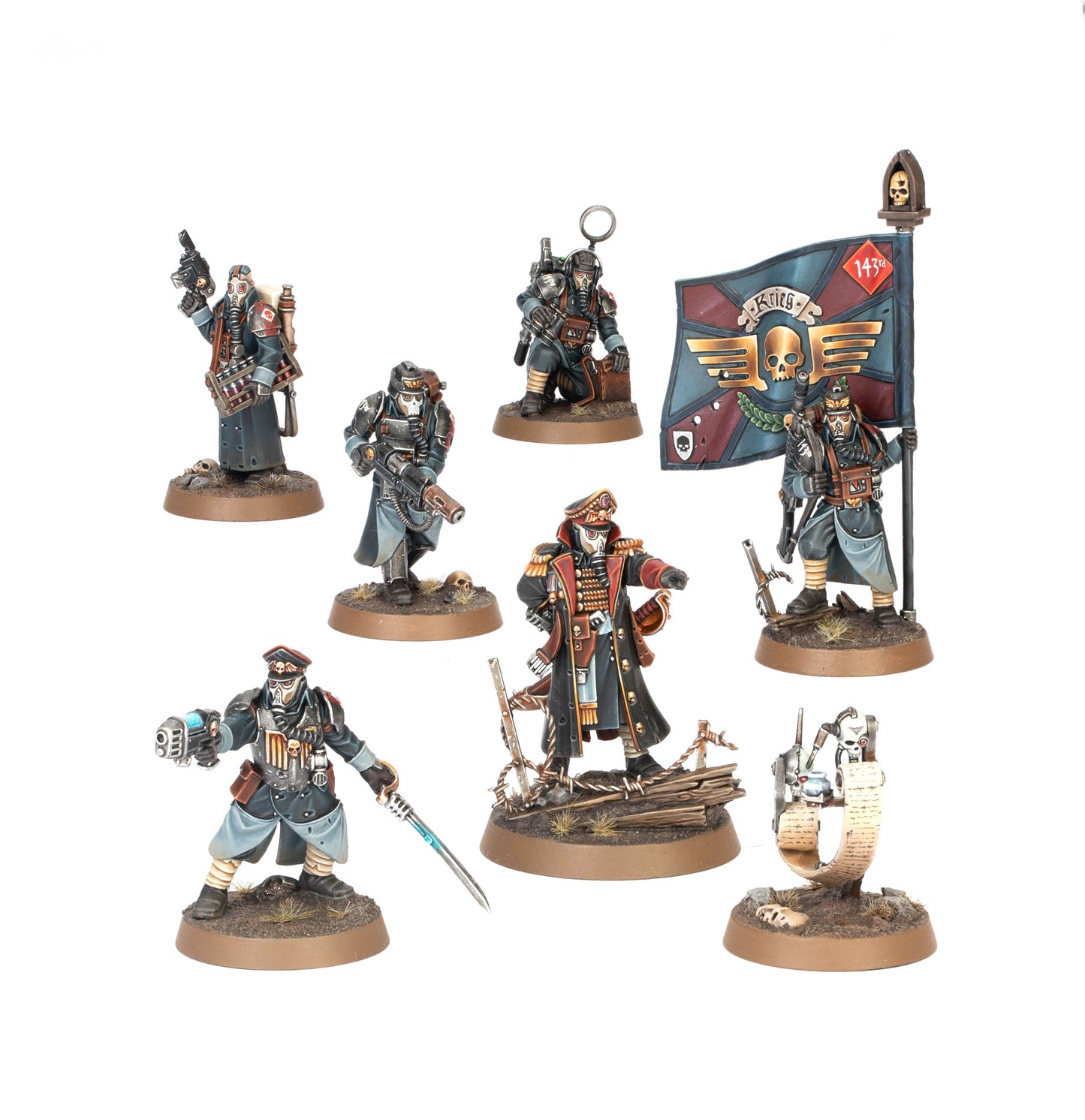 Astra Militarum Krieg Command Squad - Chester Model Centre
