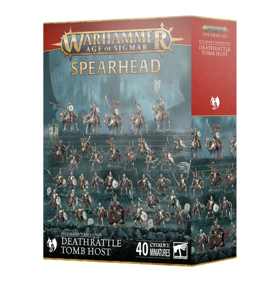 Soulblight Gravelords Spearhead Deathrattle Tombhost - Chester Model Centre