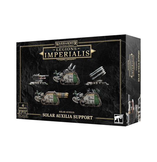 Legions Imperialis Solar Auxilia Support PRE-ORDER RELEASE 2ND MARCH 2024 - Chester Model Centre