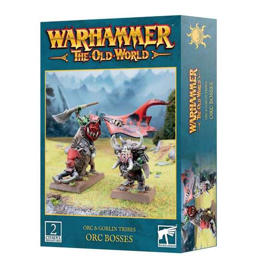 Warhammer Old World Orc & Goblin Tribes Orc Bosses PRE-ORDER RELEASE 6th APRIL 2024 - Chester Model Centre