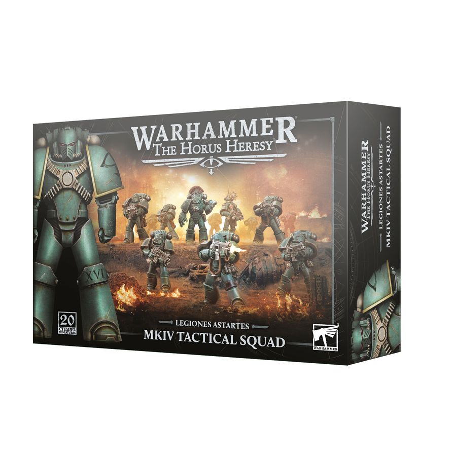 Horus Heresy Legiones Astartes MkIv Tactical Squad