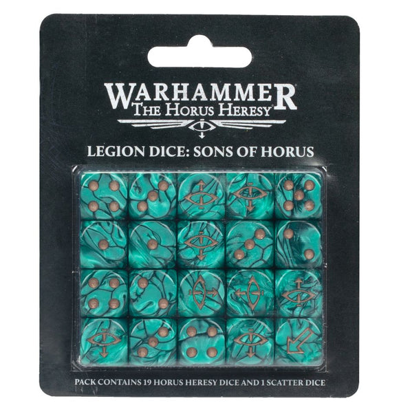 Horus Heresy Legion Dice: Sons of Horus - Chester Model Centre