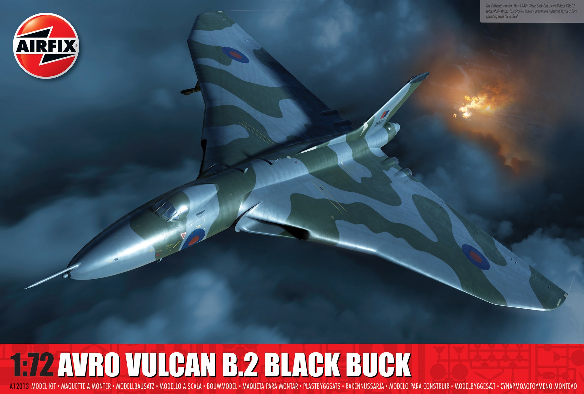 IN STOCK NOW Airfix A12013 Avro Vulcan B.2 'BLACK BUCK' - Chester Model Centre