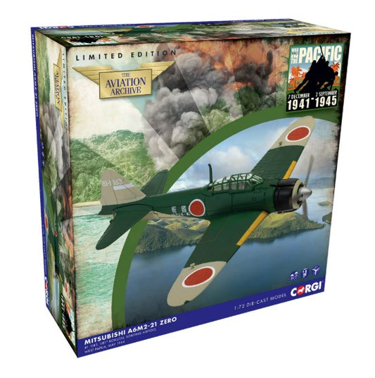 CORGI Aviation Archive - Limited Edition AA33110 Mitsubishi A6M2-21 Zero