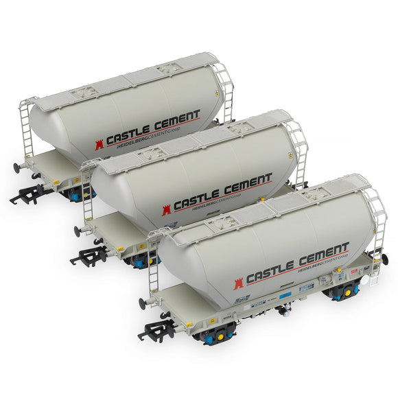 Accurascale OO Gauge VTG Castle Cement - Heidelberg (Mixed)- Pack R - Chester Model Centre