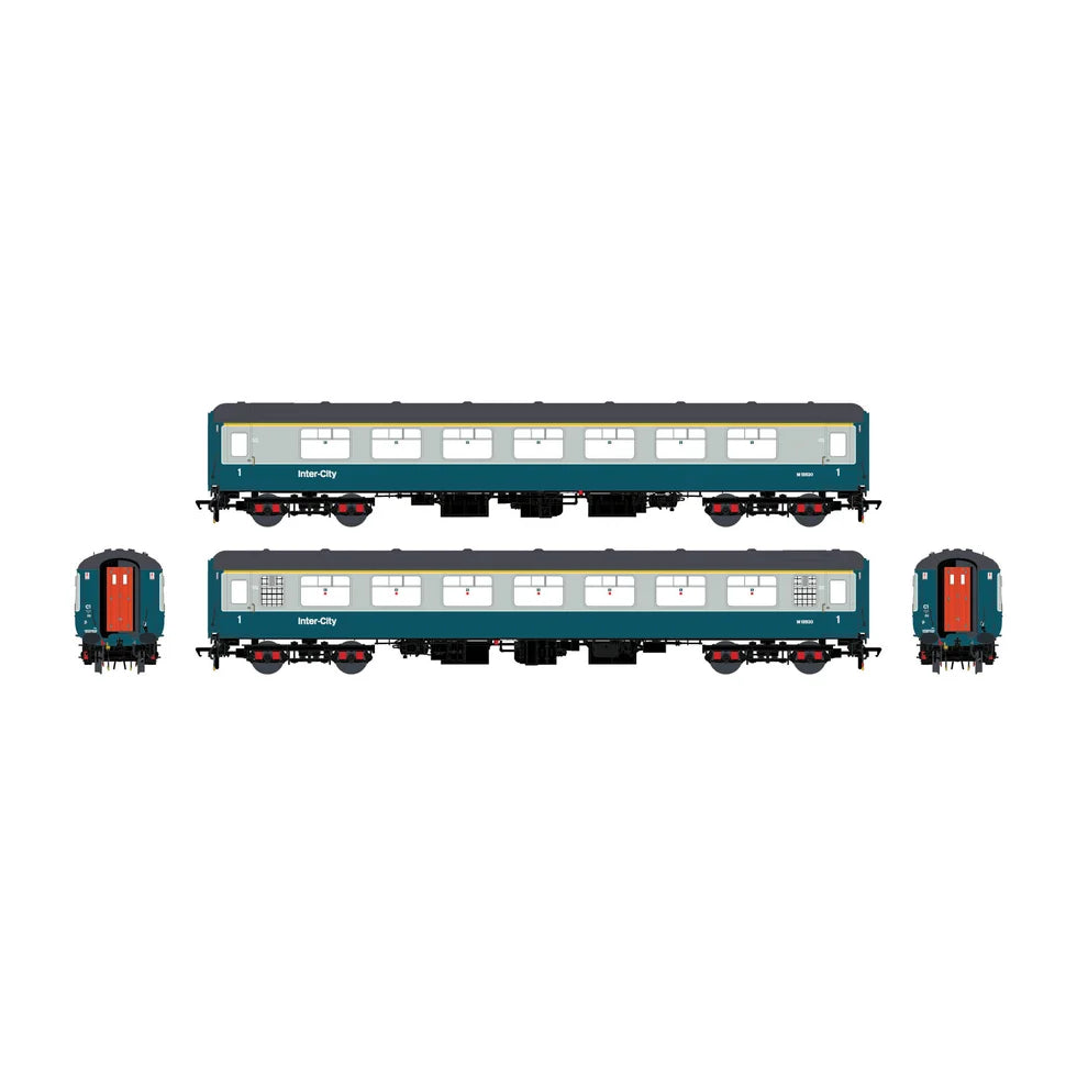 ACCURASCALE #ACC2923 BR MK2c FK (T) M13520 Corridor First - Large Toilet Window (Blue/Grey Intercity)