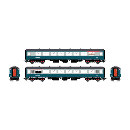 ACCURASCALE #ACC2925 BR MK2c TSO (T) SC6518 Open Second - Large Toilet Window (Blue/Grey Scotrail)