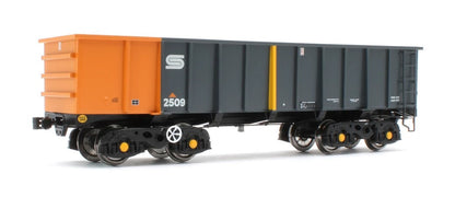 Accurascale ACC2966 Set of 5 PTA - BSc Consett/Teesside (Pre-TOPS) Wagons - Pack 1 Era 7