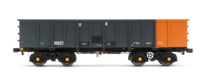 Accurascale ACC2969 Set of 5 PTA - BSc South Wales Grey Wagons - Pack 2 Eras 7/8
