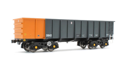 Accurascale ACC2970 Set of 5 PTA - BSc South Wales Grey Wagons - Pack 3 Era 7/8
