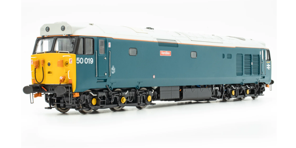 ACCURASCALE ACC2383 BR Class 50 Locomotive - 50019 RAMILLIES Laira Blue (Era 8)