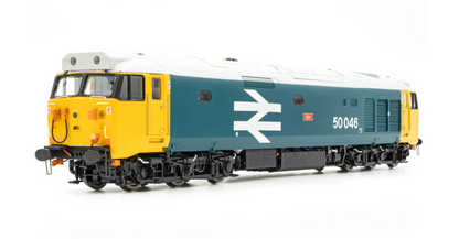 ACCURASCALE ACC2387 BR Class 50 Locomotive - 50046 AJAX (Large Logo Grey Roof Era 7/8)