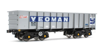 ACCURASCALE ACC2963 Set of 5 PTA Hoppers Pack 2 - Foster Yeoman Silver (CAIB) Wagons Era 8/9