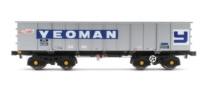ACCURASCALE ACC2963 Set of 5 PTA Hoppers Pack 2 - Foster Yeoman Silver (CAIB) Wagons Era 8/9