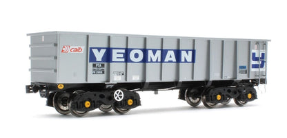 ACCURASCALE ACC2963 Set of 5 PTA Hoppers Pack 2 - Foster Yeoman Silver (CAIB) Wagons Era 8/9