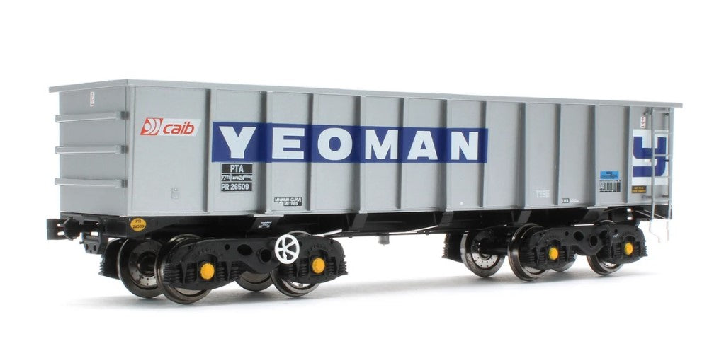 ACCURASCALE ACC2963 Set of 5 PTA Hoppers Pack 2 - Foster Yeoman Silver (CAIB) Wagons Era 8/9