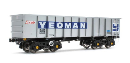 ACCURASCALE ACC2963 Set of 5 PTA Hoppers Pack 2 - Foster Yeoman Silver (CAIB) Wagons Era 8/9