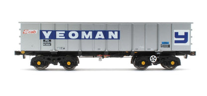 ACCURASCALE ACC2963 Set of 5 PTA Hoppers Pack 2 - Foster Yeoman Silver (CAIB) Wagons Era 8/9