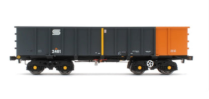 Accurascale ACC2967 Set of 5 PTA - BSc Consett/Teesside (Pre-TOPS) Wagons - Pack 2 Era 7