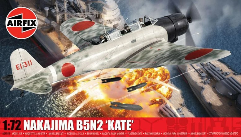 Airfix A04058 Nakajima B5N2 ‘Kate' 1:72 Model Kit