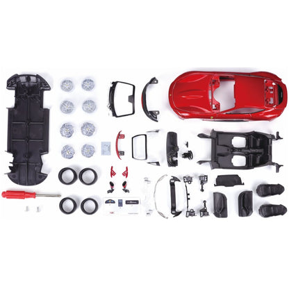 MAISTO #39139 1/24 Scale Die-Cast Ferrari Roma Model Kit - Red (42 parts) - Chester Model Centre