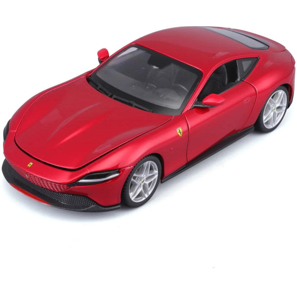 MAISTO #39139 1/24 Scale Die-Cast Ferrari Roma Model Kit - Red (42 parts) - Chester Model Centre