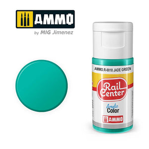 Ammo Rail Center AMMO.R-0018 Jade Green 15ml - Chester Model Centre