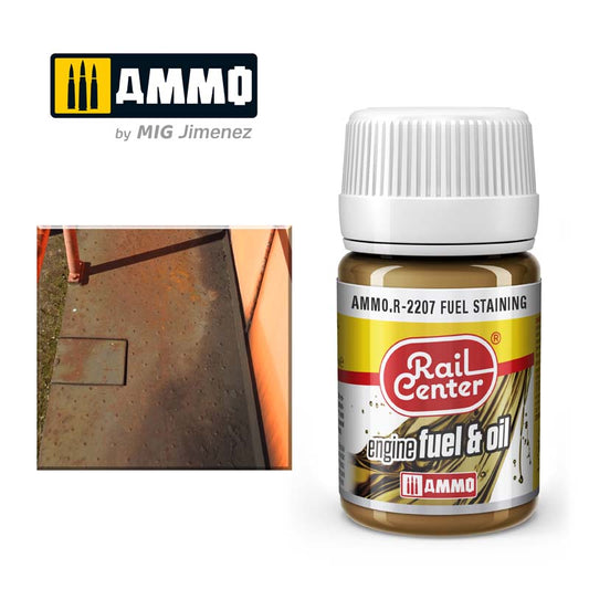 Ammo Rail Center AMMO.R-2207 Fueling Staining Fuel & Oil Effects - Chester Model Centre