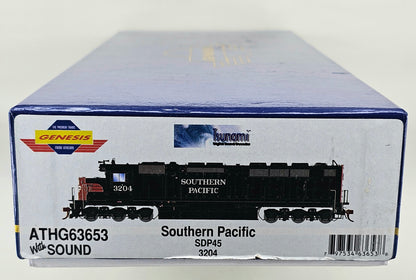 GENESIS #ATHG63653 HO Gauge SDP45 Southern Pacific #3204 (SoundTraxx DCC Tsunami Sound and Control Fitted) (Copy)