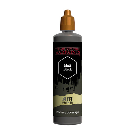Army Painter Matt Black Air Primer 100ml - Chester Model Centre
